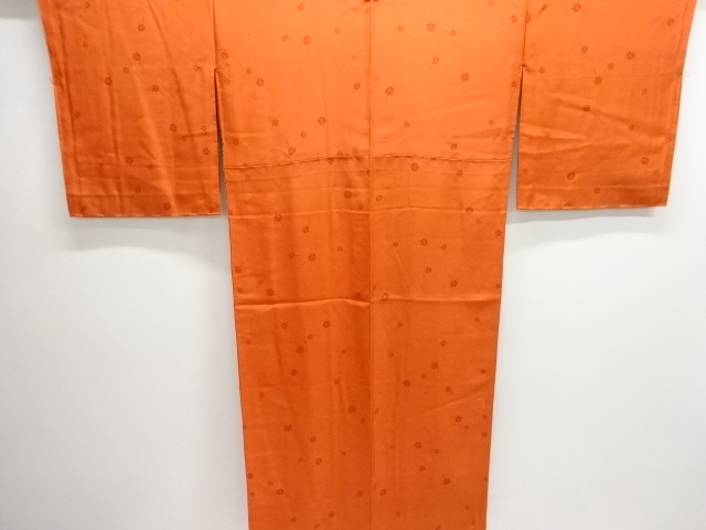 JAPANESE KIMONO / UNUSED JUBAN / WOVEN WINDMILL